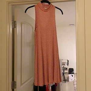 high neck dress